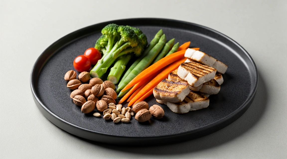 Mindful Nutrition Concept